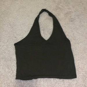 Crop halter top